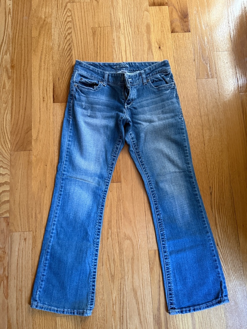 Maurices Women's Medium Blue Flare Jeans